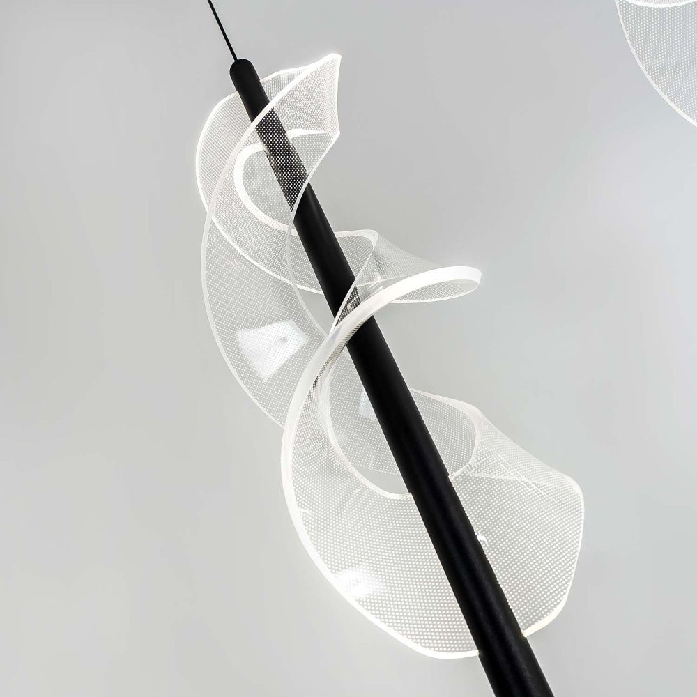 Подвесной светильник MODESTYLE MS.3028.4 BK черный