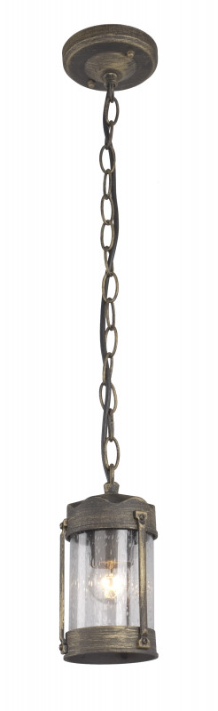 Уличный светильник Favourite Faro 1497-1P, D110*H200/1200, коричневый