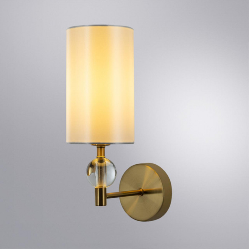 Бра 18*11 см, Arte lamp Matar Полированная медь A4027AP-1PB