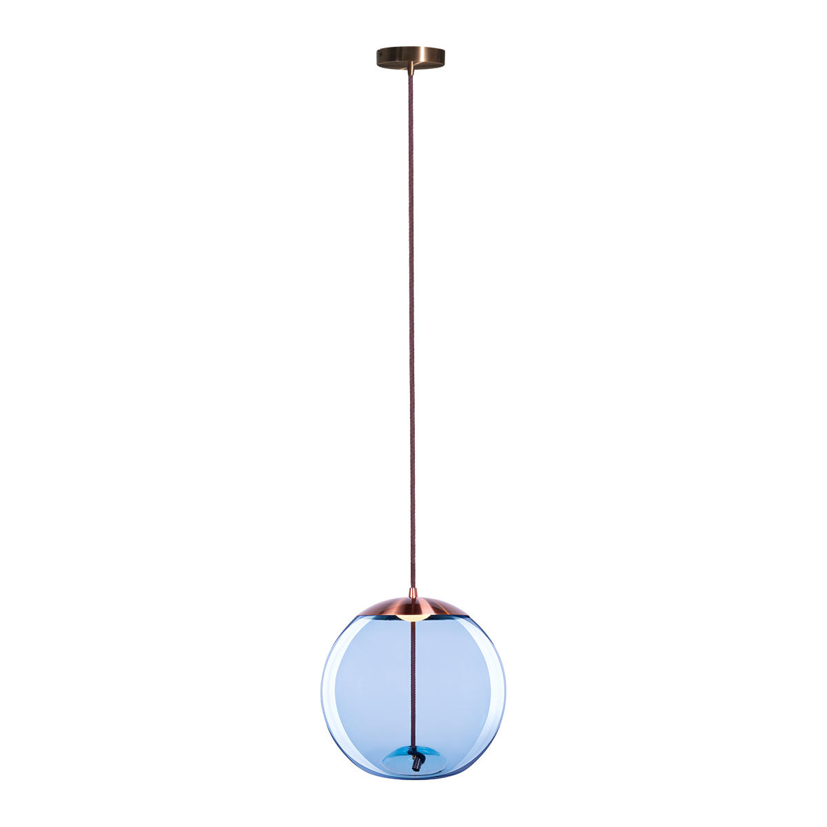 Подвесной светильник 20*20 см, 1*LED*5W LOFT IT Knot 8133-B mini медный