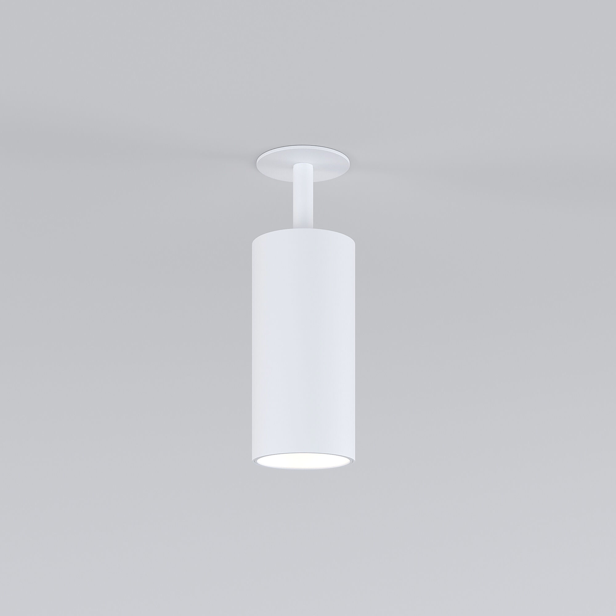 Потолочный акцентный светильник 7*7*21 см, 15W 4200K Elektrostandard Diffe 25066/LED белый