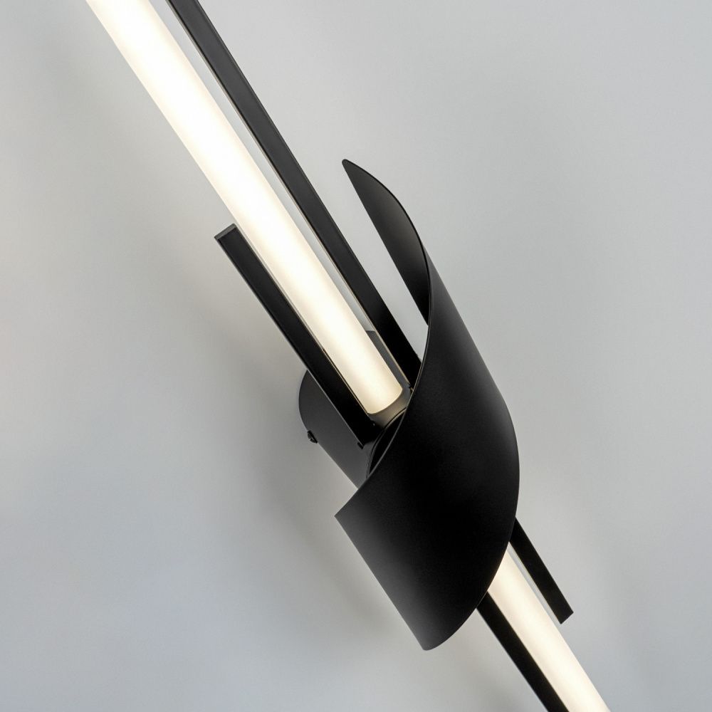 Бра 12*11*-85,5 см, *LED*6W, 4200K, Modelux  ML.655.850 BK, Чёрный