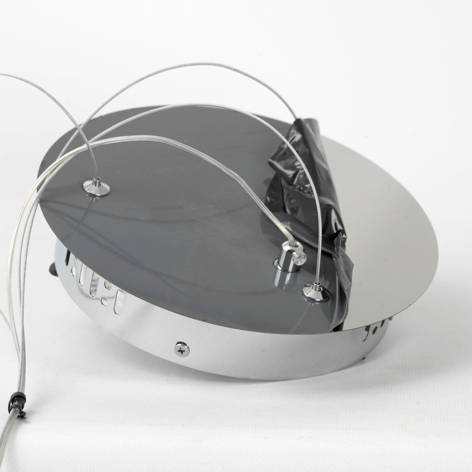 Люстра подвесная 61*45/150 см, 1*LED*60W 4000K Lussole Napa LSP-7267 хром