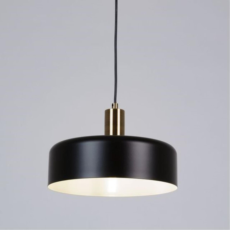 Светильник подвесной 28*18 см, 1*E27 ARTE Lamp SKAT A7052SP-1BK черный