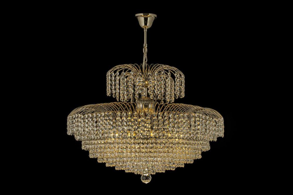 Люстра подвесная *60*45 см, 10*E14*40W, Arti Lampadari Salentino Salentino E 1.5.60.100 N, Матовый никель