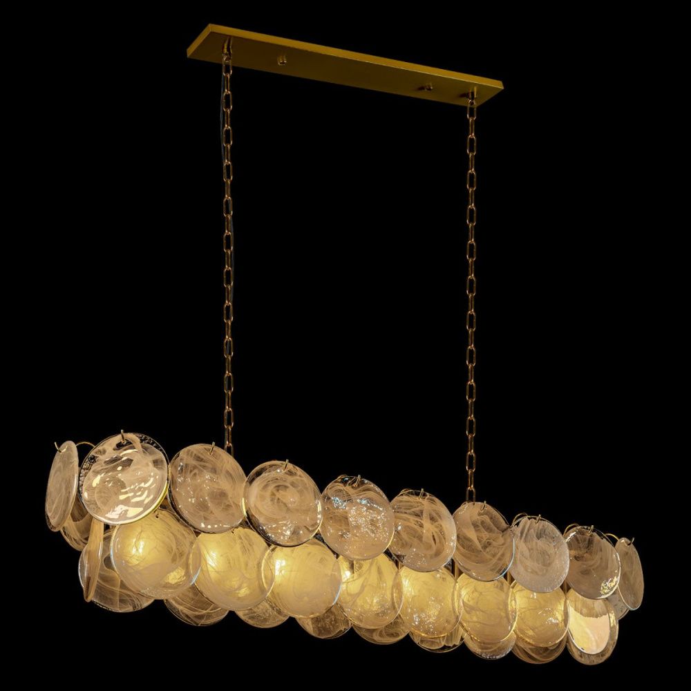 Подвесная люстра 120 см, Loft IT Lolly 10492/1200R Champagne, бронза