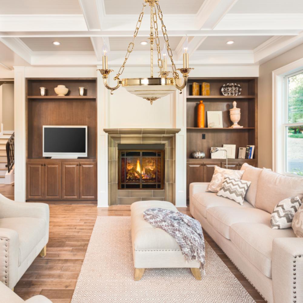 Люстра *45*55 см, 3*E14*40W, Arti Lampadari Pavia Gold Pavia E 1.13.3 G, Золото