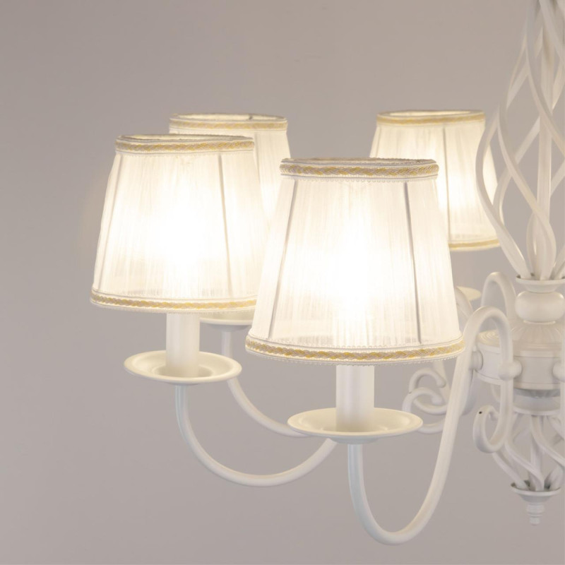 Люстра Citilux CL427180, диаметр 79 см, белый