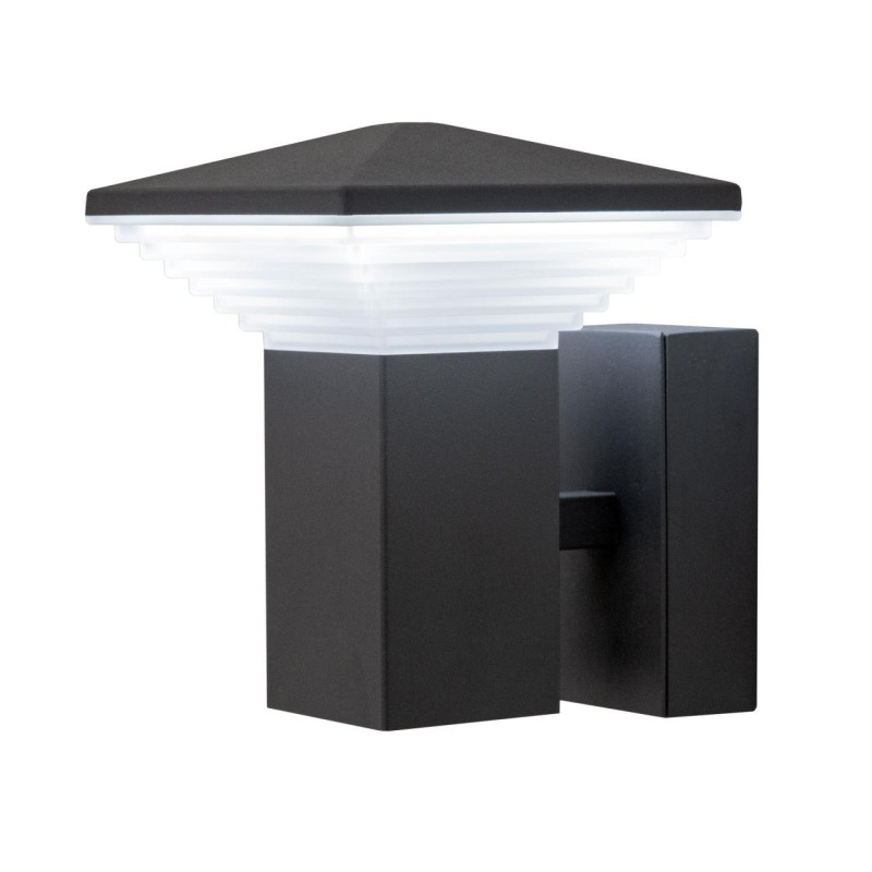 Светильник уличный 13*17 см, LED 6W, 4000K, 450Lm, 1-2 м2, IP54 Citilux CLU02W, черный