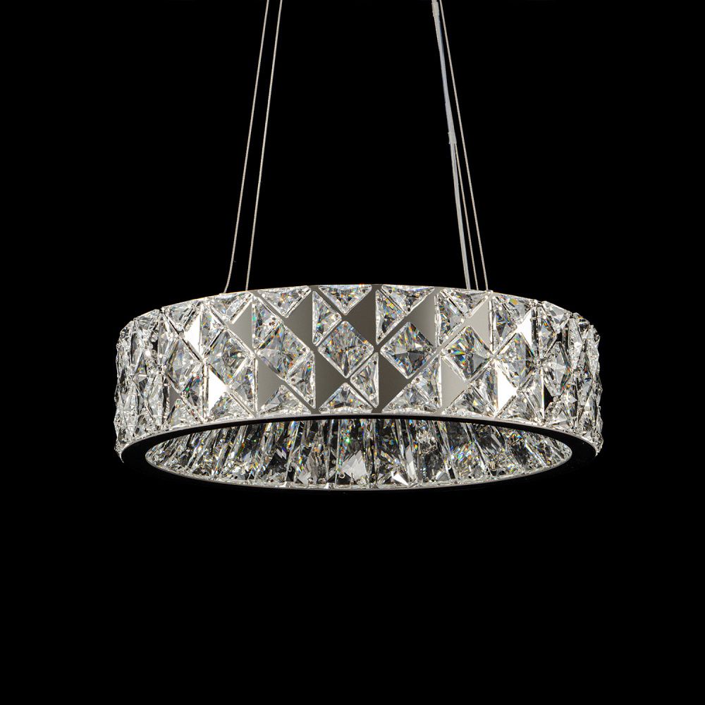 Люстра *40*10 см, LED*39W, 3000-6000K, Modelux  ML.335.400 CR, Хром