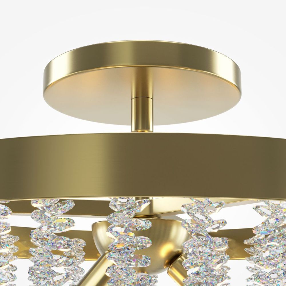 Потолочный светильник 41 см, Maytoni Intrigue MOD440CL-03BS, латунь