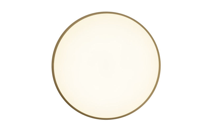 Накладной светильник 40*4 см, LED, 48W, 4000K Zortes Gabby ZRS.90610.40, латунный