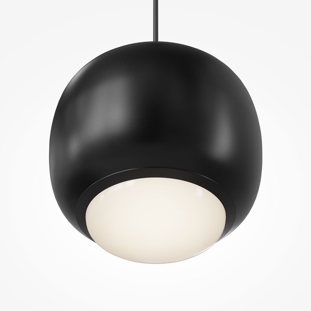 Подвесной светильник  22 см, 12W, 3000K, Maytoni MOD466PL-L12B3K, черный