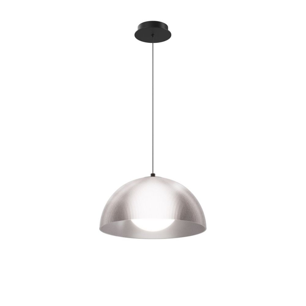 Подвесной светильник 40 см, 20W, 3000K, Maytoni Batten MOD472PL-L20B3K, черный