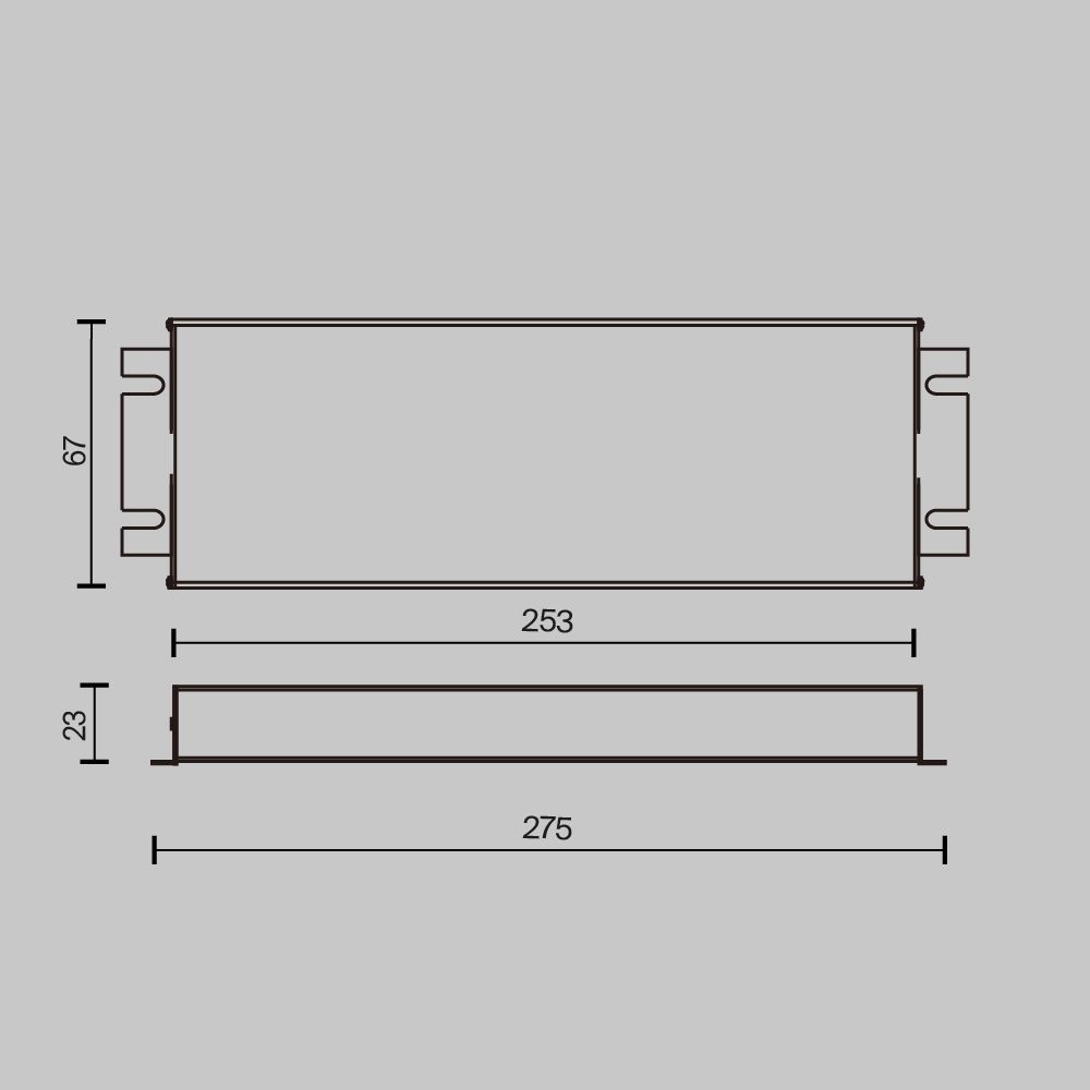 Источник напряжения PSL019-200W-TRIAC-IP67 Maytoni Lighting control  734004