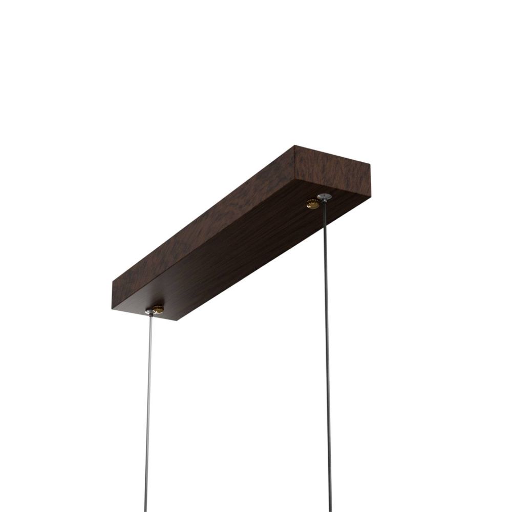 Светильник подвесной 120*8,5-200 см, 1*LED*50W, 3000-6000K, Lightera Canzas LE109L-120T WIFI, Дерево
