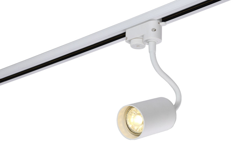 Светильник трековый однофазный 6 см, Crystal Lux CLT 0.31 012 WH Белый