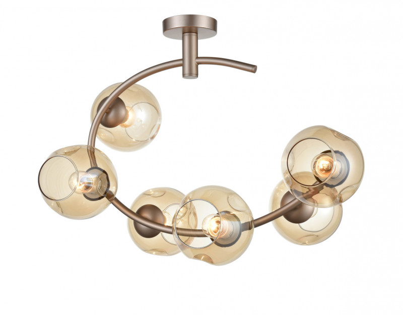 Потолочный светильник 36*63*50 см, 6*E27 шампань Vele Luce Astoria VL5004P62