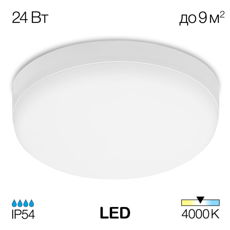 Светильник 22*4 см LED*24 W, 4000 К Citilux Люмен CL707021