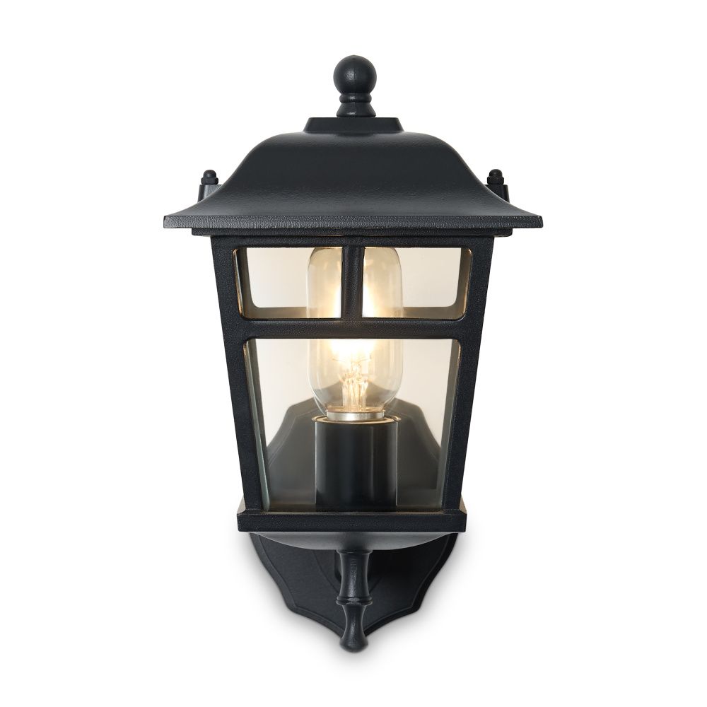 Уличное бра 19,5*16*-28 см, 1*E27*40W Voltega  VGL7212WL-01B, Черный