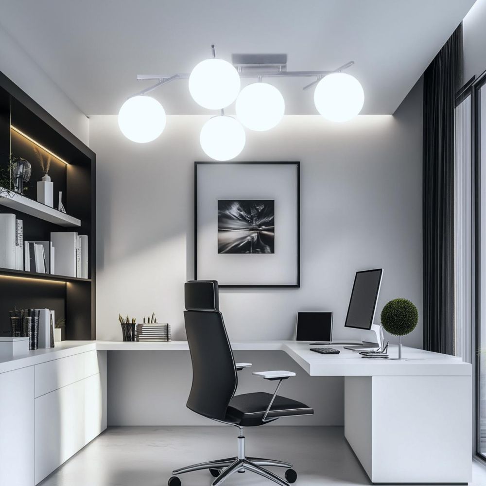 Светильник 78 см, 60W, 3000-5500K, Citilux DORSY CL223151 LED, матовый хром