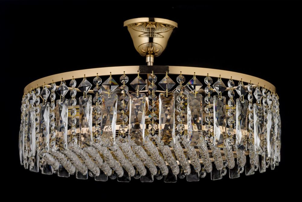 Люстра потолочная *40*23 см, 6*E27*60W, Arti Lampadari Erve Erve E 1.3.40.100 G, золото