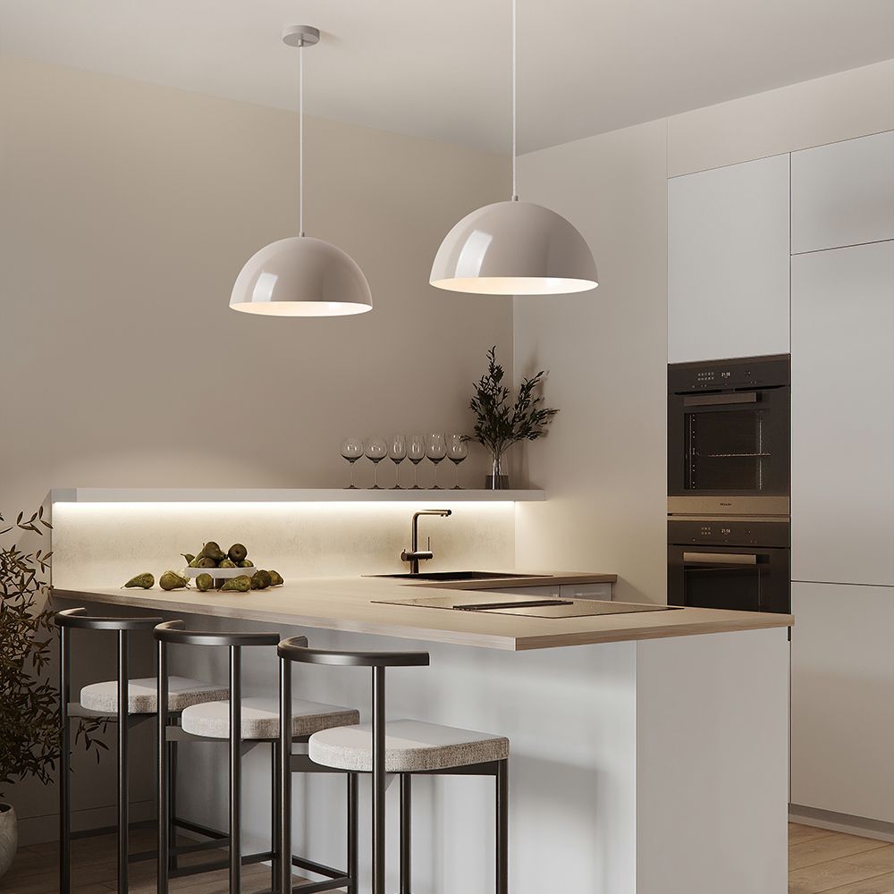 Подвесной светильник 23-120 см, 1*E27*60W Freya Eleon FR5218PL-01CR, Кремовый