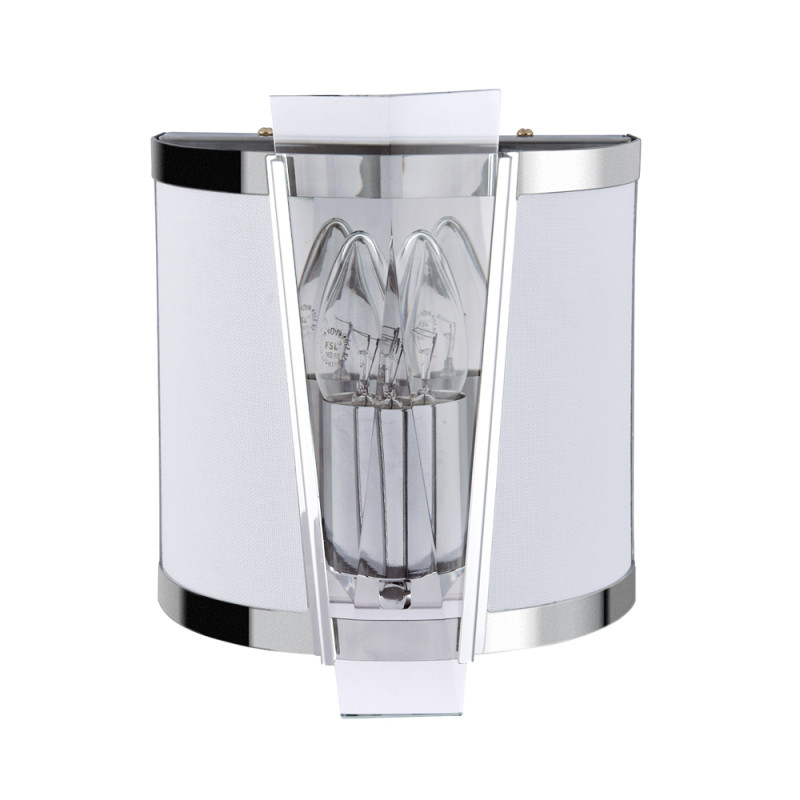 Бра 12*19*22 см, 1 E14*40W,  К, Arte Lamp Grato A4079AP-1CC, Хром