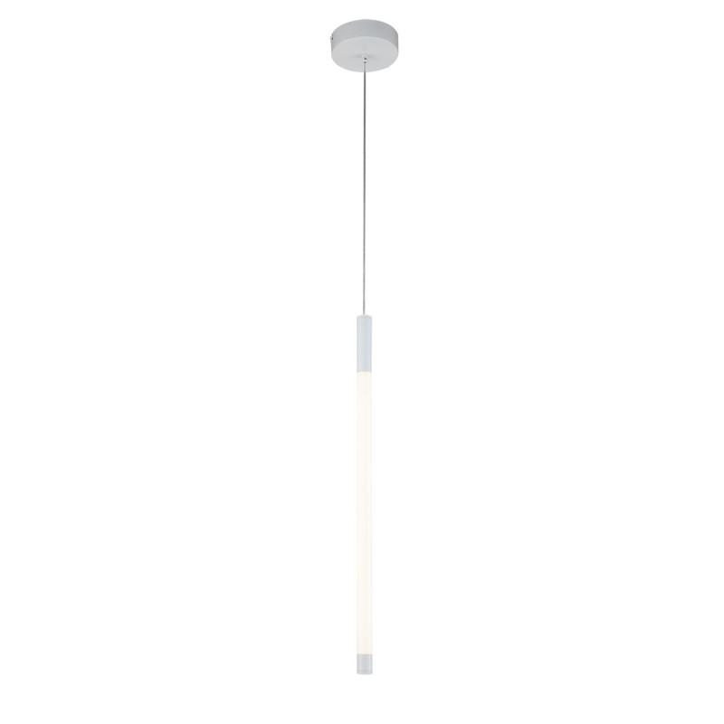 Подвесной светильник 250*250*635/2135 мм, 1*LED 10W 4000K белый Indigo Vettore V000039L, 14006/1P White