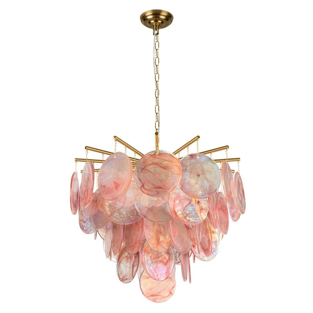 Подвесная люстра 60 см, LOFT IT Lolly 10492/600 Pink, золото