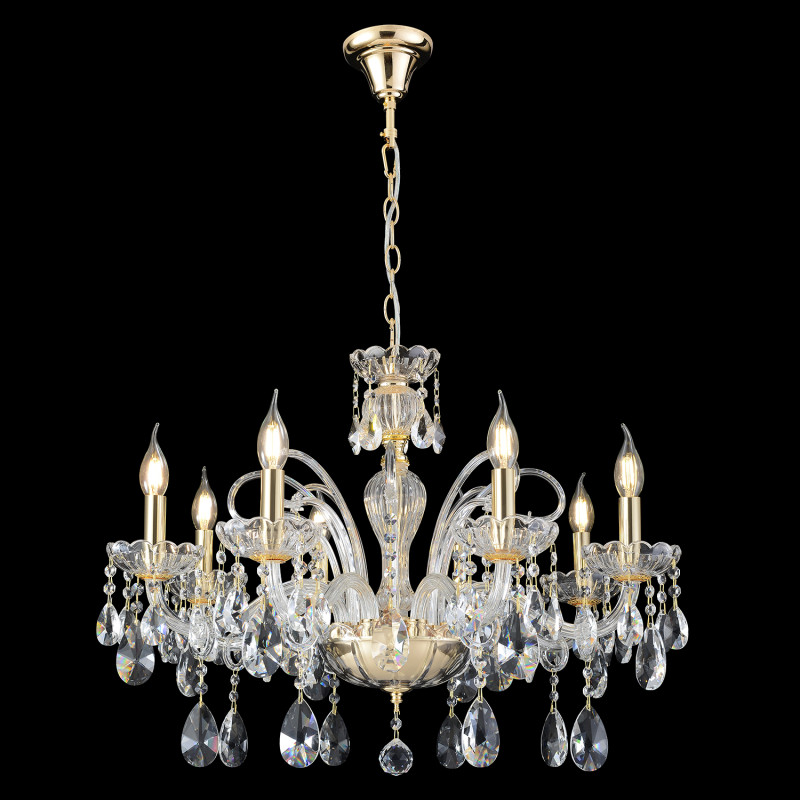 Светильник 72 см, Crystal Lux MONICA SP8 GOLD, золото