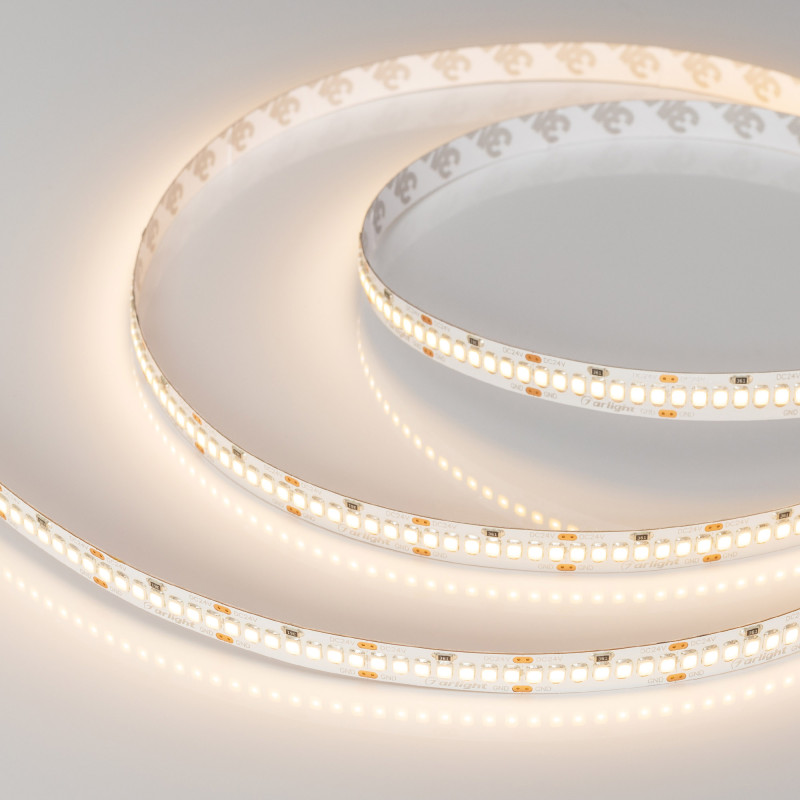 Лента RT-A252-10mm 24V Warm3000 (11 W/m, IP20, 2835, 5m) (Arlight, Открытый) 022652(2). Цена указана за 5 метров. Продается кратно 5 метрам.