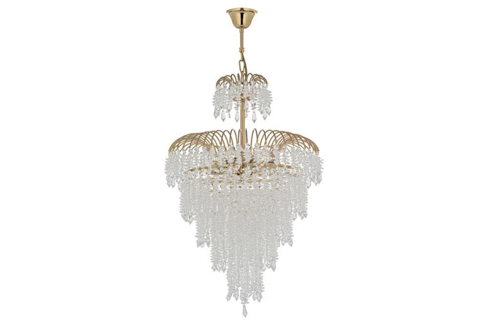 Люстра подвесная *50*52 см, 6*E27*40W, Arti Lampadari Sardinia Gold Sardinia E 1.5.50.105 G, золотой