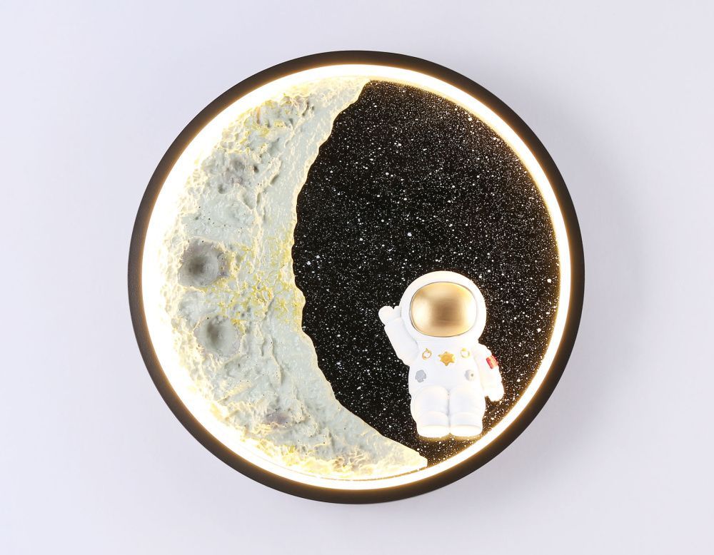 Бра **3,5- см, **W, 3000-6400K, Ambrella Light Wallers FW11102, черный