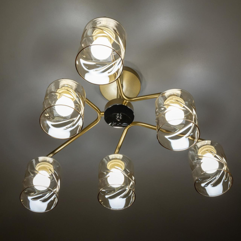 Люстра 62 см Citilux Клод CL137162 золото
