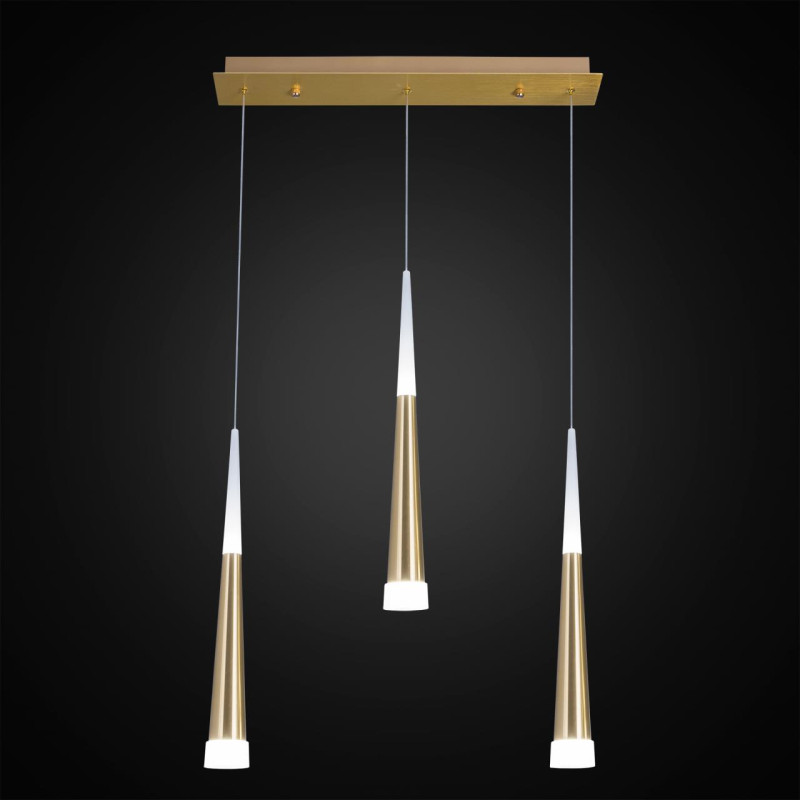 Светильник подвесной 55*9*160 см LED*21 W, 3000 К Citilux Вегас Шампань CL227032