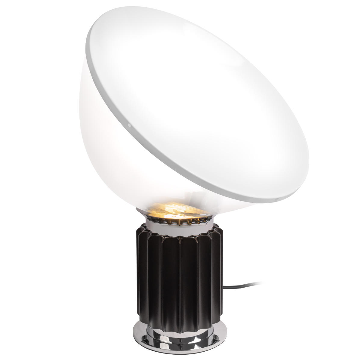Настольная лампа 37*49 см, 1*E27*40W LOFT IT Taccia 10294/S Black черный, хром
