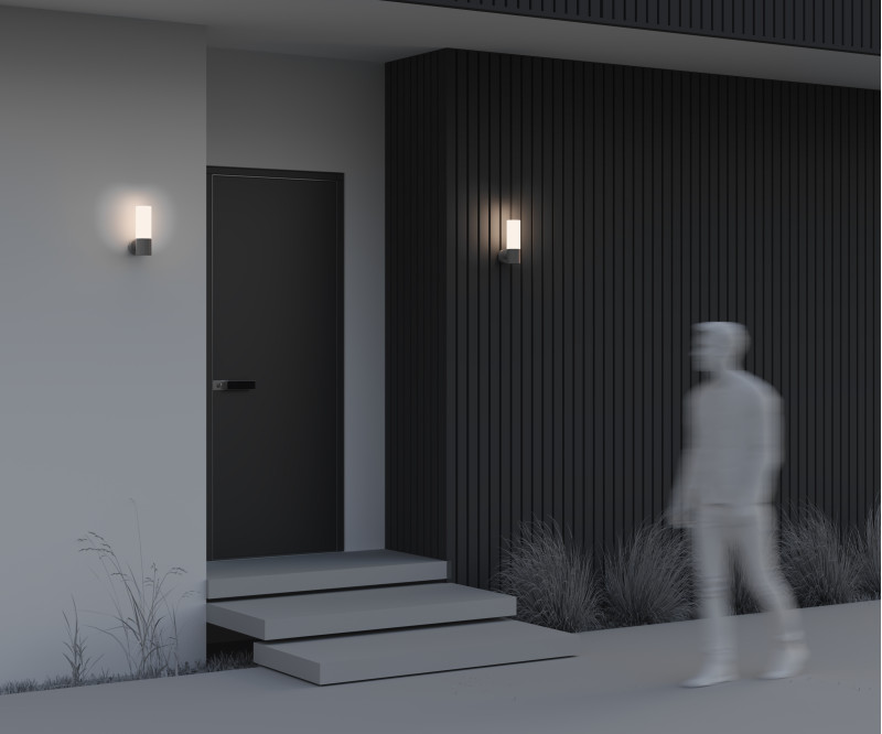 Светильник 25 см, Maytoni Willis O418WL-01GR, серый