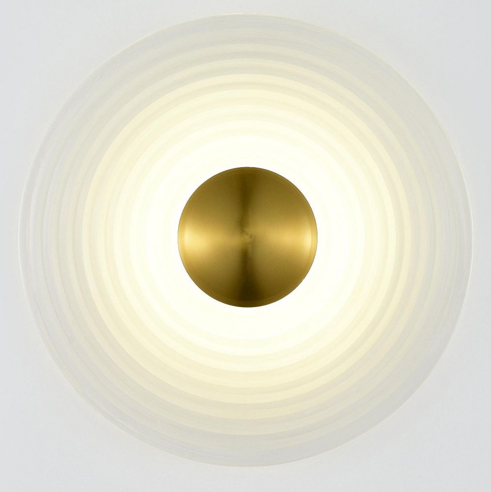 Бра 40*5*40 см, 1*LED*6W, 3000K Gerhort G61440/1wL BRS CL, Бронза