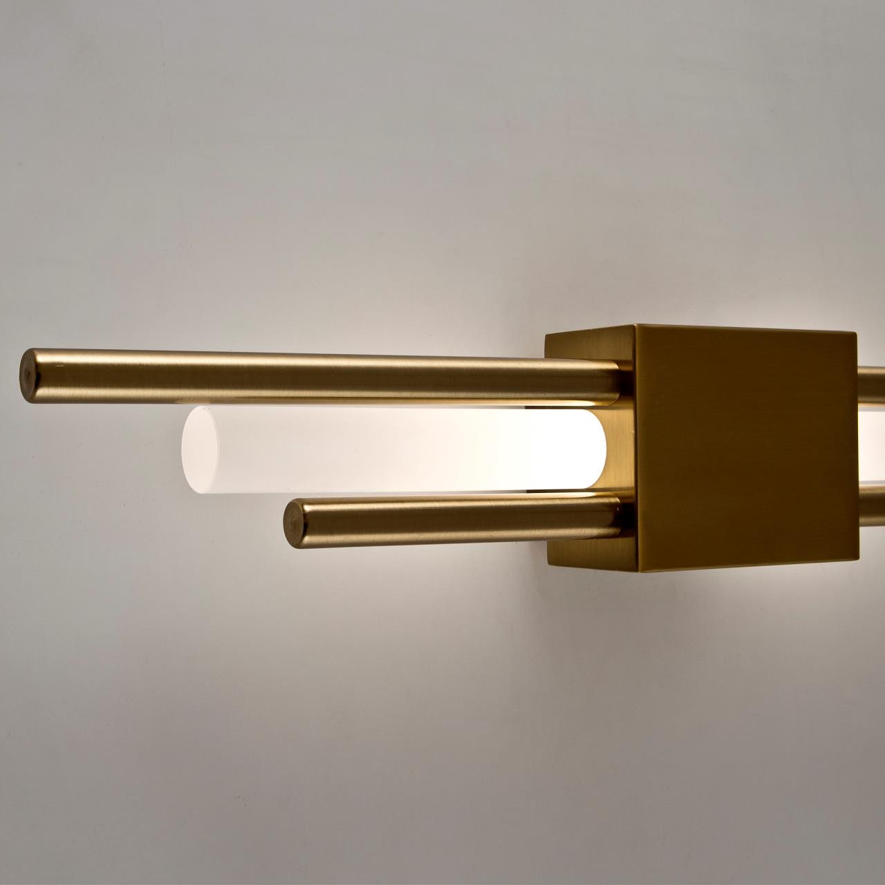 Бра 8*6*49 см, LED 6W, 4200K, Латунь MODELUX ML.559.02 BS