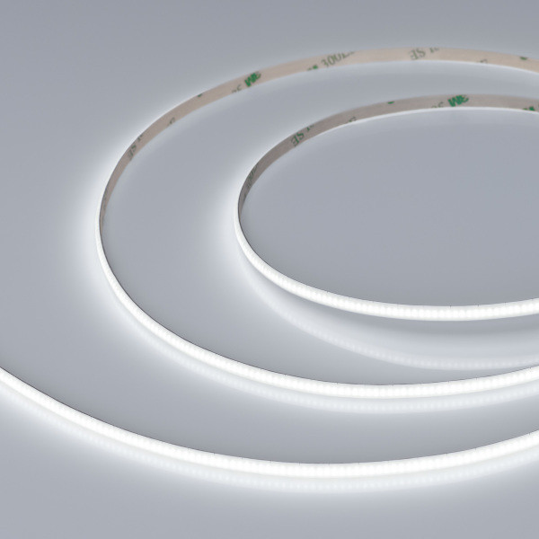 Лента COB-X504-5mm 12V White6000 (6.5 W/m, IP20, CSP, 5m), Arlight 041788. Цена указана за 5 метров. Продается кратно 5 метрам.