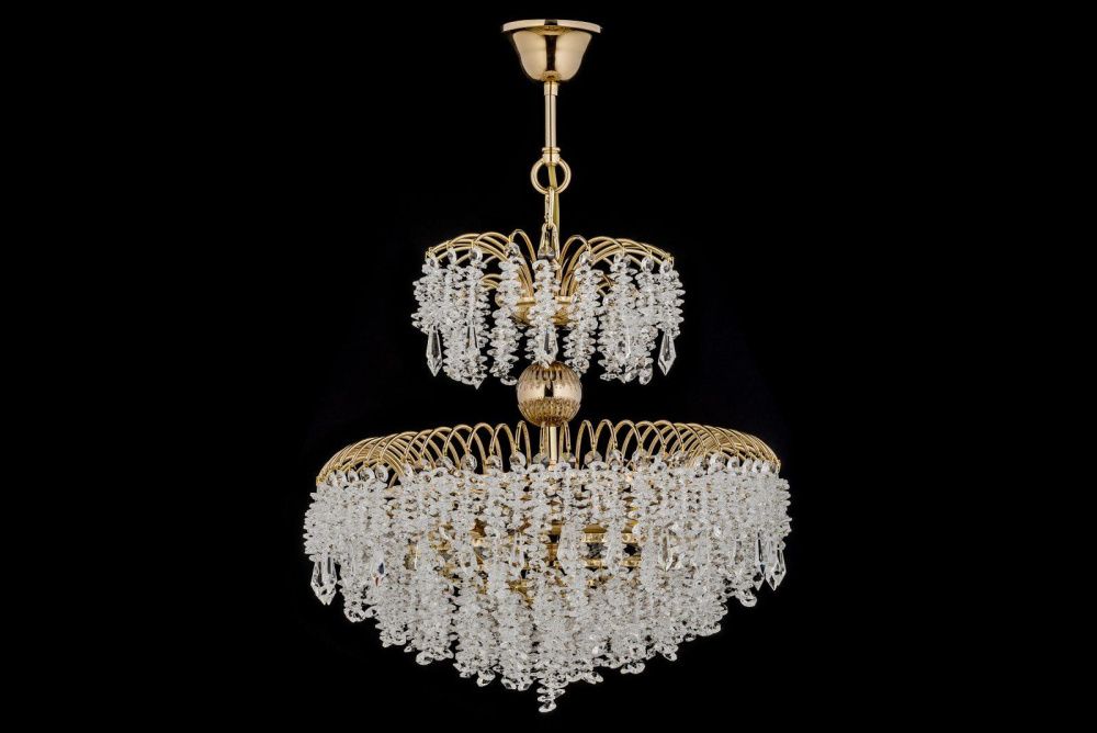 Люстра подвесная *80*60 см, 16*E14*40W, Arti Lampadari Bronte Gold Bronte E 1.5.80.106 G, золотой