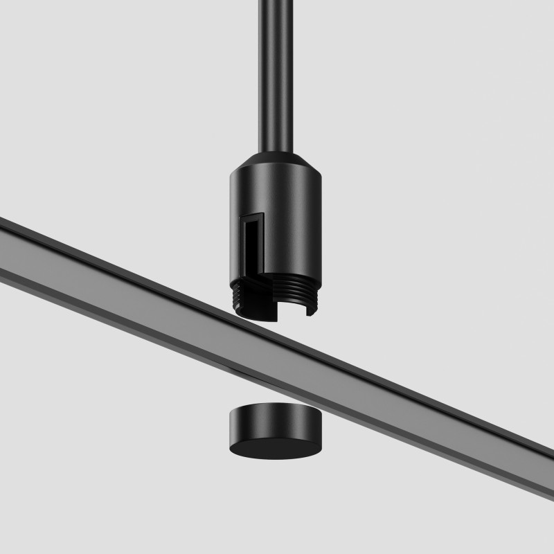 Комплектующие для трековой системы 2,6*74 см, Maytoni Technical Accessories for tracks Flexity TRA200C-L740-11B черный