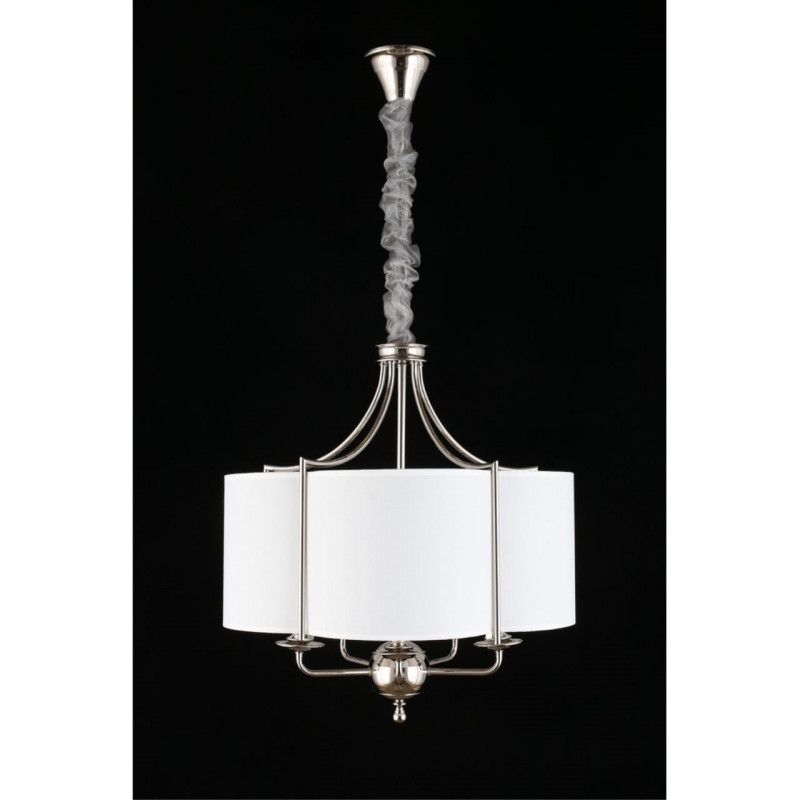 Подвесная люстра 50*80-150 см, 5*E14, 40W, Aployt Korin APL.613.03.05, хром