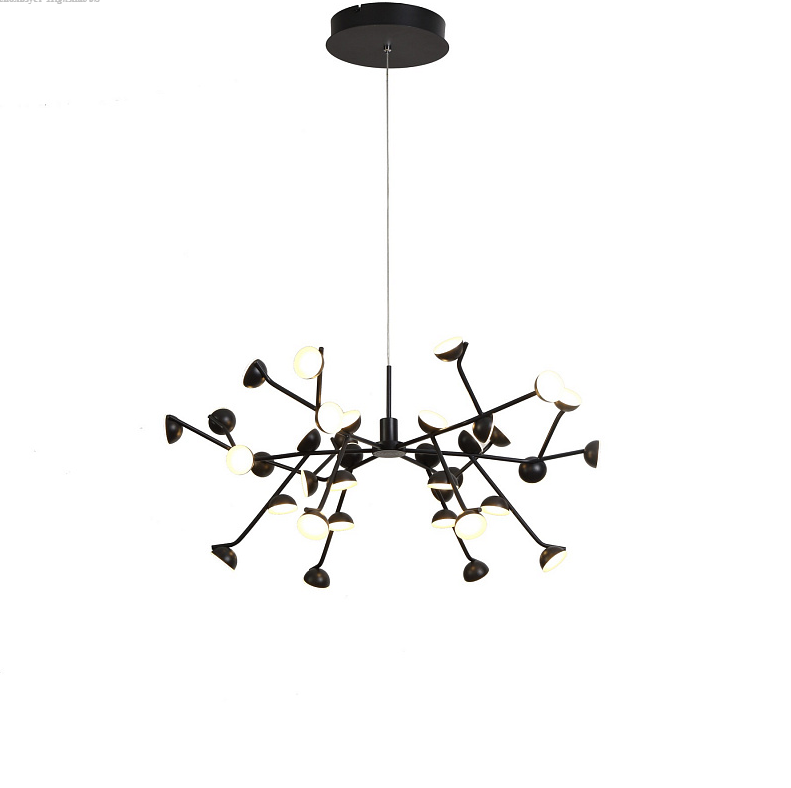 Люстра подвесная LED Mantra Adn 6417, 100W LED, 3000K, черный