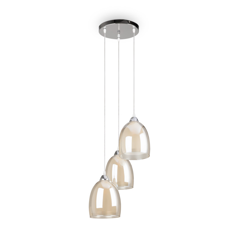 Светильник 37 см, Freya Astery FR5375PL-03CH1, хром