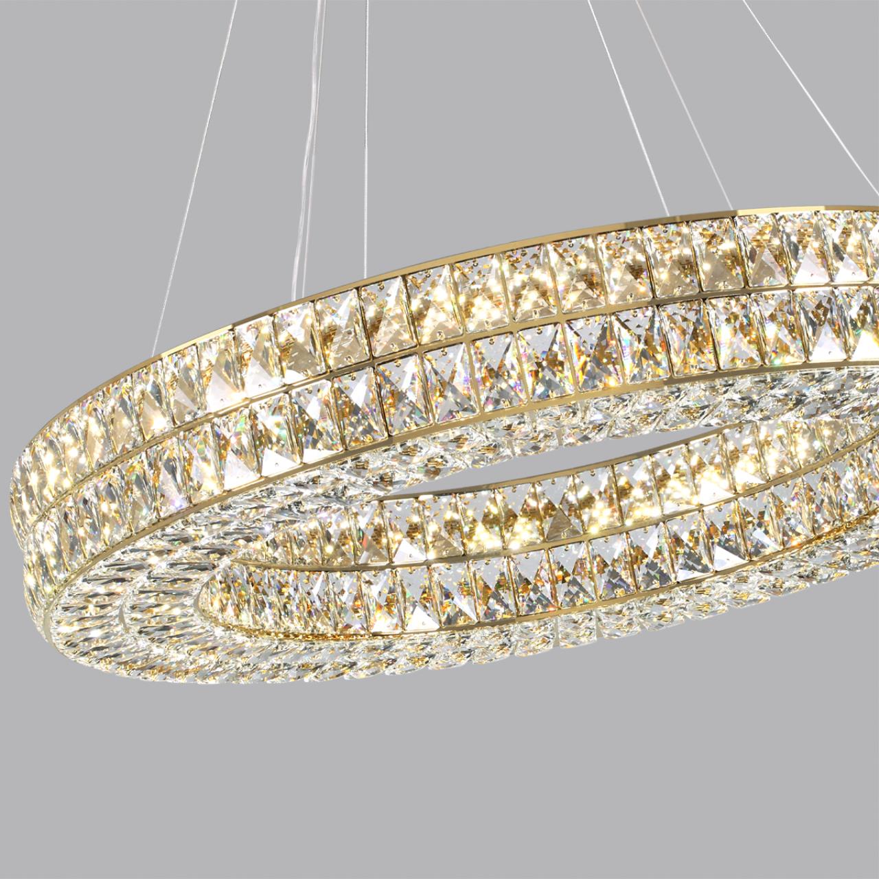 Люстра 60*80*120 см, 1 LED*85W, 4000 К, Odeon Light Panta, золотой 4926/85L