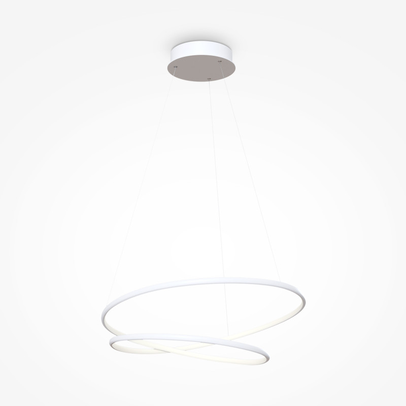 Подвесная люстра 52,5*52,5*310 см, 2* LED, 39W, 2600К-3500К Maytoni Nola MOD100PL-L47WK1 латунный