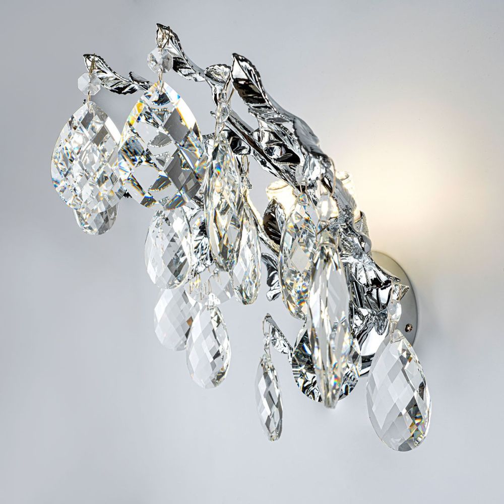 Настенный светильник 25 см, MODELUX ML.8065.02 CR, хром