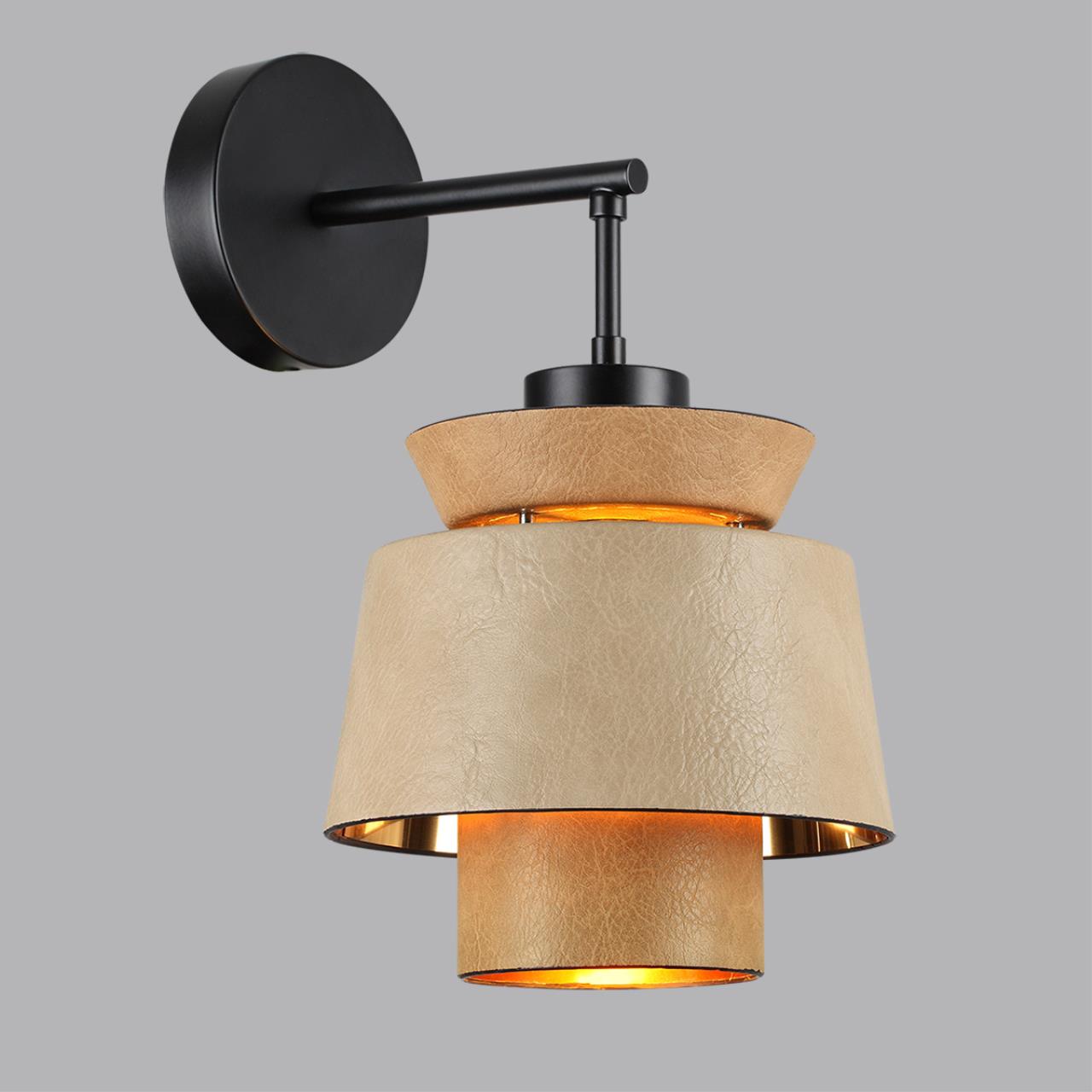 Бра 27*20*34 см, 1 E14*40W, Odeon Light Kressa, черный 4992/1W